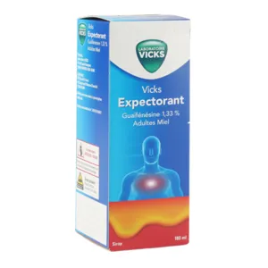 Vicks sirop expectorant pour adulte