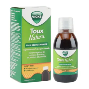Sirop Toux sèche et grasse Vicks Natura