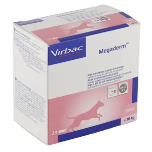 Sticks pelage et peau chien Virbac Megaderm