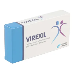 Virexil gélules désir puissance et endurance