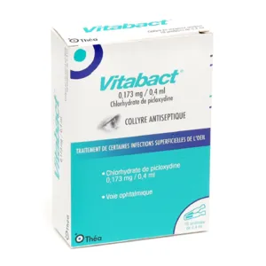 Vitabact collyre antiseptique en unidoses
