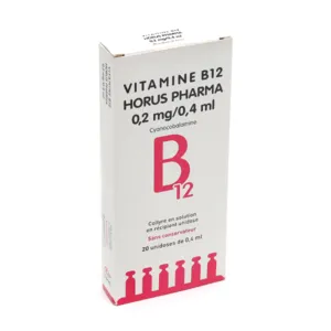 Horus Pharma collyre Vit B12 en dosette