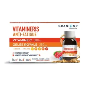 Shots multivitamines Granions Vitamineris Anti fatigue