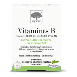 Vitamines B comprimés New Nordic