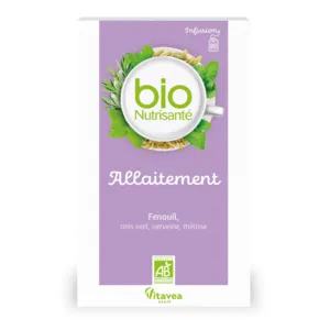 Bio Nutrisanté tisane Allaitement sachets