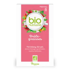 Bio Nutrisanté infusion Brûle graisses au 2 thés en sachets