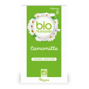 Sachets de tisane Camomille Bio Nutrisanté Vitavea