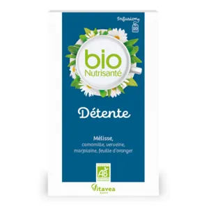 Sachets tisane Détente Bio Nutrisanté