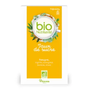 Bio Nutrisanté infusion fenugrec taux de sucre sachets
