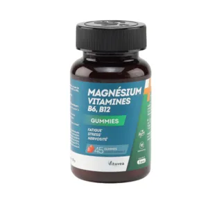 Gummies Magnésium Vitamines B6, B12 Vitavea