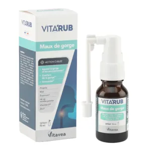 Spray Maux de gorge Vitarub Vitavea