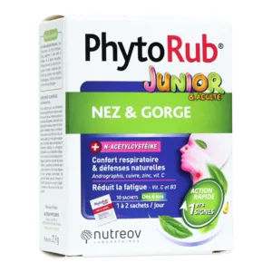 Nez et Gorge sachets PhytoRub Junior & Adulte