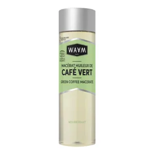 Huile tonifiante et nourrissante de café vert bio Waam