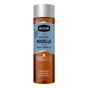 Waam Huile de Nigelle assainissante et adoucissante Visage Corps et cheveux