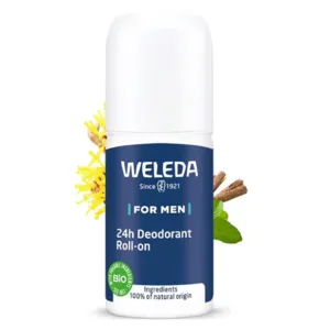 Déodorant bio pour homme Weleda Roll on 24h