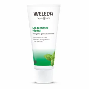 Dentifrice Weleda végétal Bio pour gencives sensibles