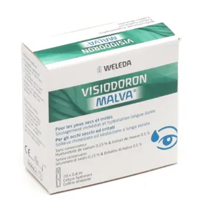 Weleda  solution hydratante Visiodoron Malva pour yeux secs