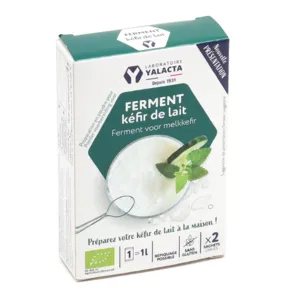 Yalacta ferments bio pour boisson Kéfir de lait
