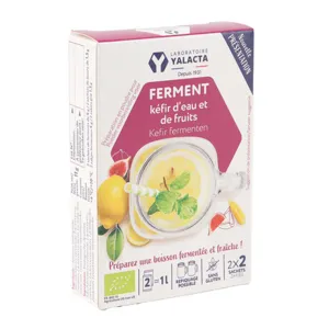 Ferments pour Kéfir de fruits Yalacta