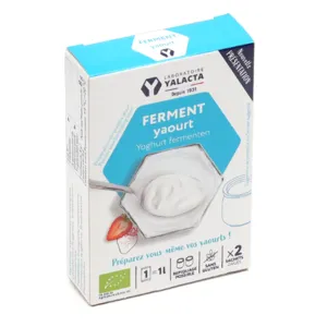 Yalacta ferment lactique Bio pour yaourt