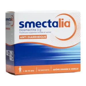 Smectalia orange-vanille medicament diarrhée
