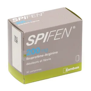 Spifen 200 mg comprimés Douleurs et fièvre