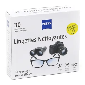 Zeiss lingette nettoyante microfibres lunettes
