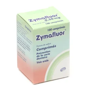 Comprimés Zymafluor 0,50 mg
