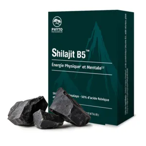 Shilajit B5 gélules énergie physique et mentale