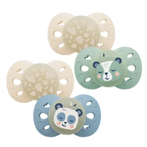 Sucette phosphorescente anatomique +18 mois silicone Biolane