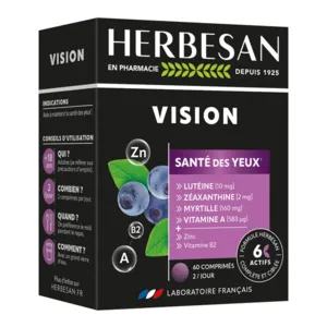 Comprimés pour la Vision Herbesan