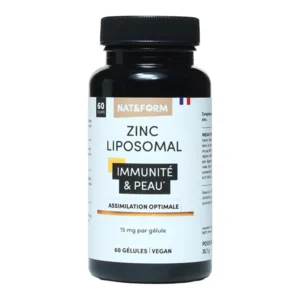 Nat form Comprimés immunité Zinc liposomal