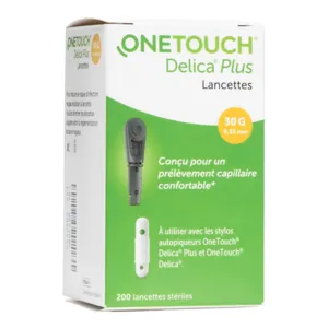 Lancettes One Touch Delica Plus pour autopiqueur