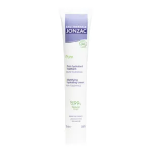 Jonzac Pure Soin hydratant matifiant bio pour peaux grasses