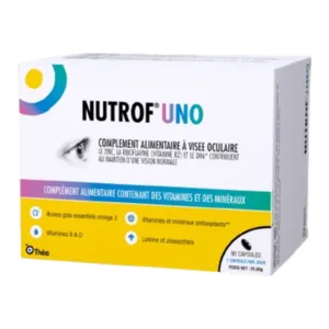 Capsules Nutrof Uno à visée oculaire