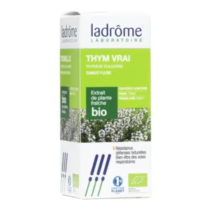 Ladrome thym vrai extrait de plante fraîche bio
