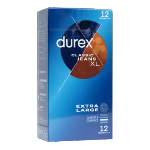 Durex Classic Jeans XL preservatif grande taille