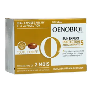 Capsules Sun Expert Protection antioxydante Oenobiol