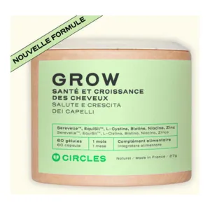 Gélules Croissance des cheveux Circles Grow