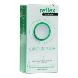 Reflex Condoms Circum'Size préservatifs