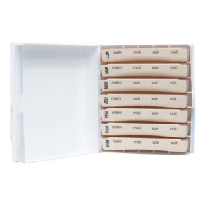 Pilbox Basic pilulier hebdomadaire