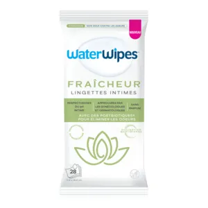 WaterWipes Lingettes intimes rafraichissantes