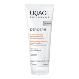 Uriage Depiderm Crème mousse nettoyante éclat vitamine C