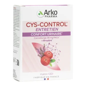 Cys-Control canneberge bruyère Arkopharma
