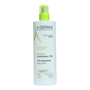 A Derma lait corps hydratation 72 h peaux fragiles