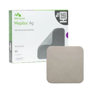 Mepilex Ag pansement plaies exsudatives