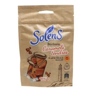 Bonbons caramel Solens au sel de l’Île de Ré