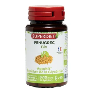 Gélules Fenugrec bio SuperDiet