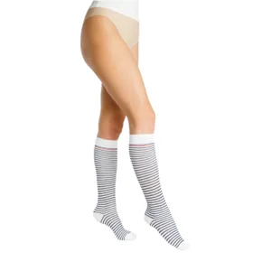 Sigvaris Chaussette contention Femme Classe 2 Marinière