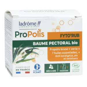 Soin pectoral bio à la propolis